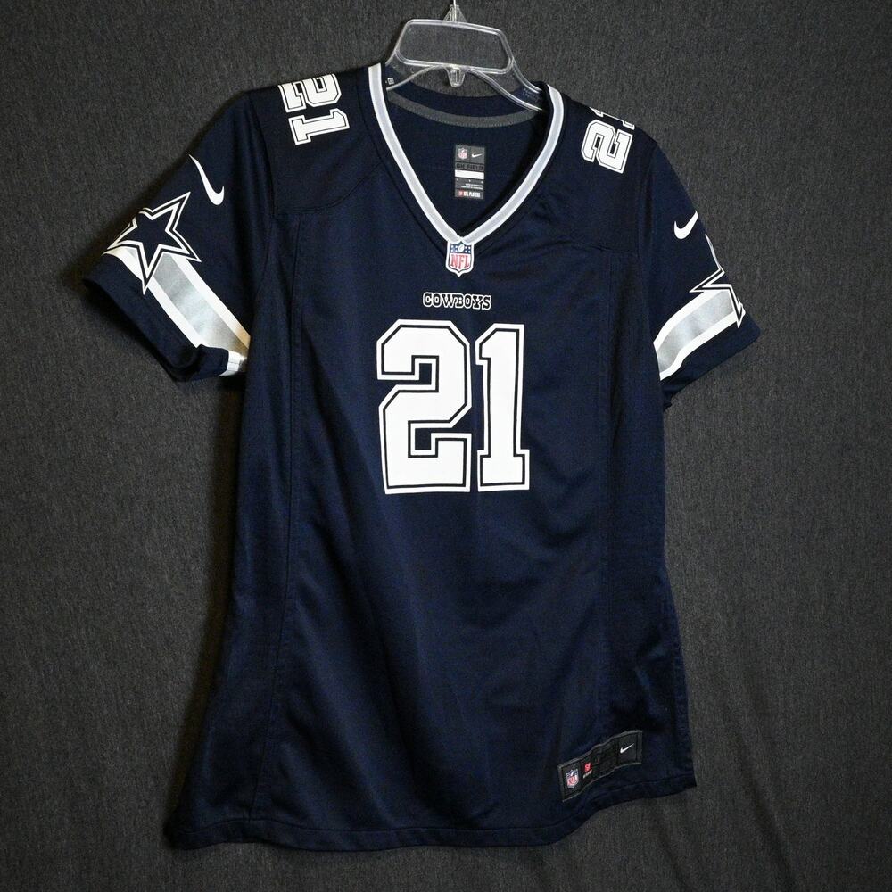 Nike Youth L Dallas Cowboys #21 Ezekiel Elliott Jersey On Field NFL